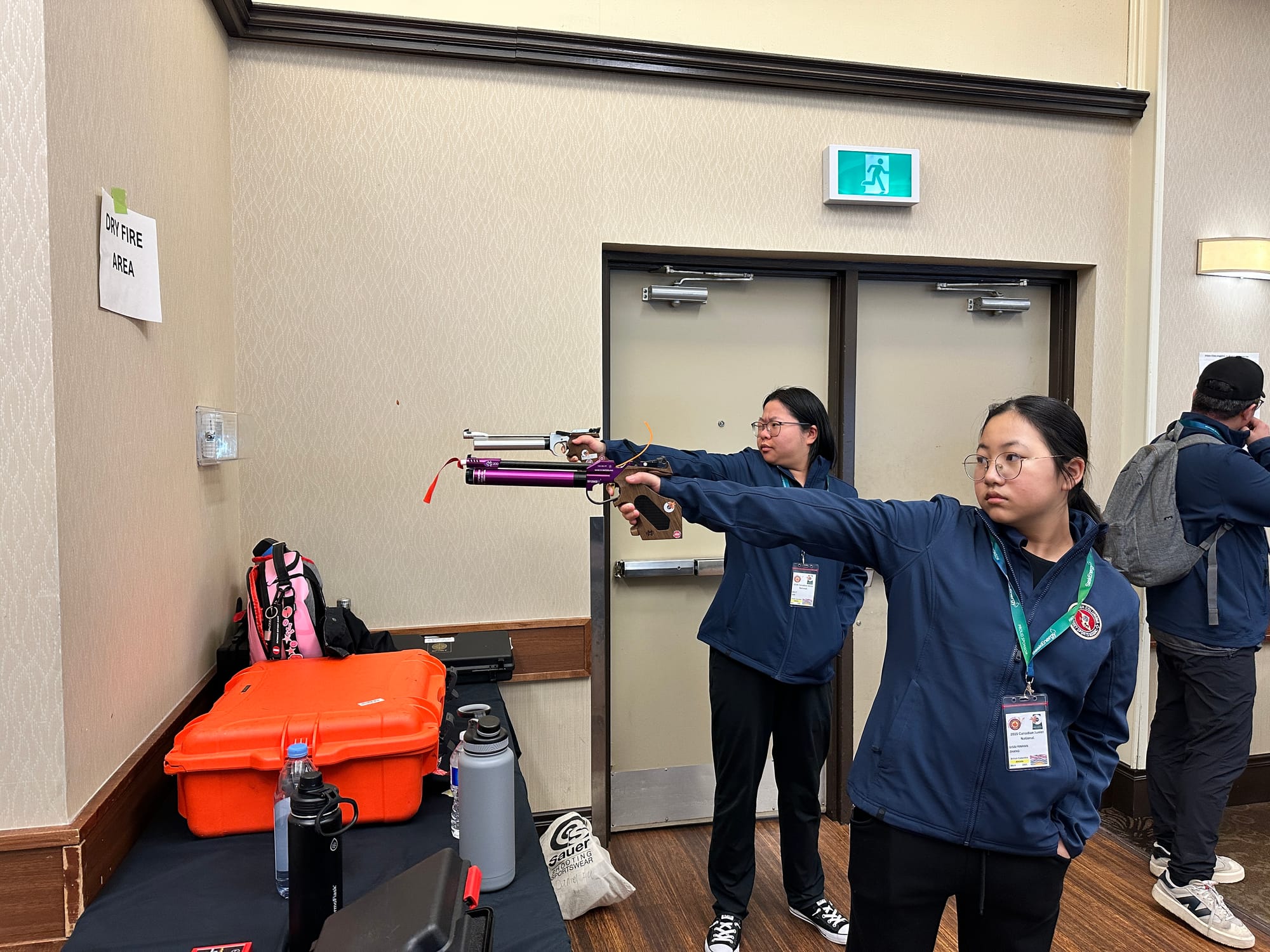 Tony Zhang receives ISSF-D Pistol Coach License, and accepted for the C level coach course