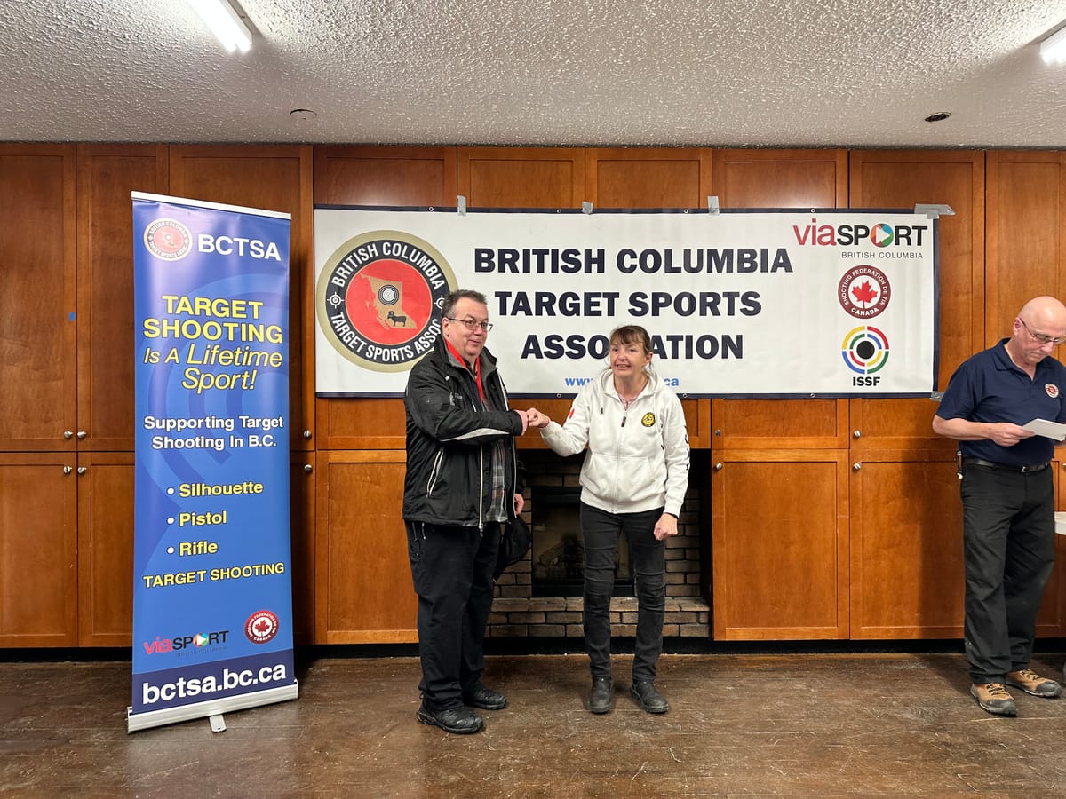 2024 BC Smallbore Provincial - WIPL members took all pistol medals