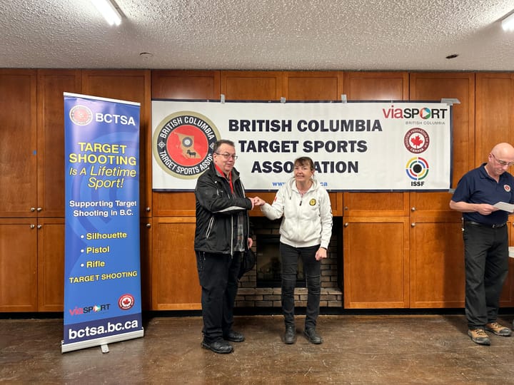 2024 BC Smallbore Provincial - WIPL members took all pistol medals